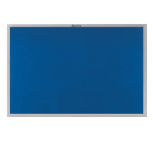 Nobo Essence Felt Notice Board Blue 900x600mm Ref 1915203 ACCO Brands