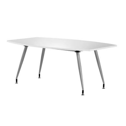 Sonix 1800x1200x800mm Boardroom Table High Gloss White Ref I000730