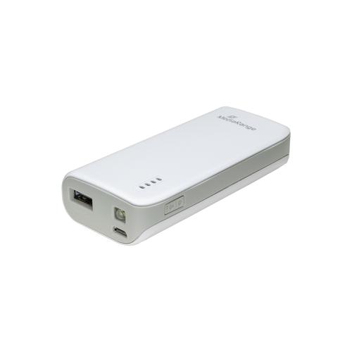 MediaRange Powerbank With Built-in LED Torch 5200 mAh Ref MR751 154006 Buy online at Office 5Star or contact us Tel 01594 810081 for assistance