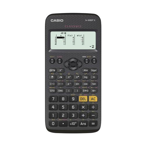 Casio FX-83GTX Scientific Calculator Exam Ready Black Ref FX-83GTX