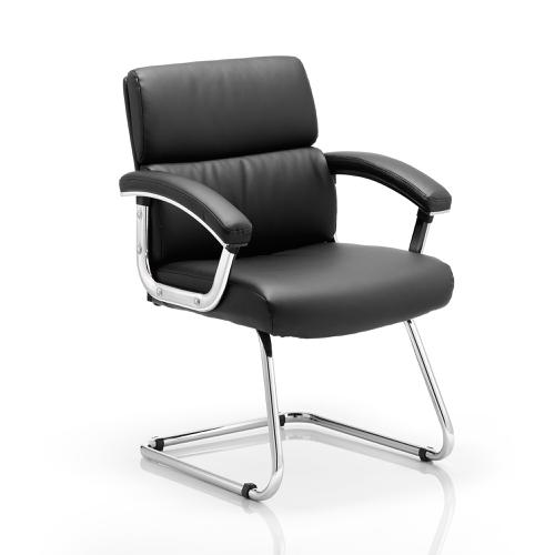 Sonix Desire Cantilever Chair With Arms Black Ref BR000033