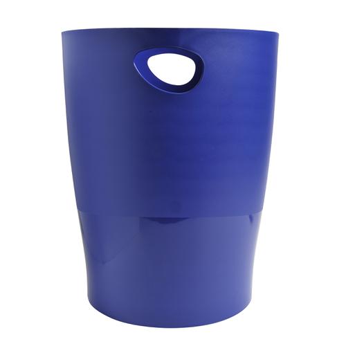 Exacompta Forever Waste Bin Recycled Blue 155191 Buy online at Office 5Star or contact us Tel 01594 810081 for assistance