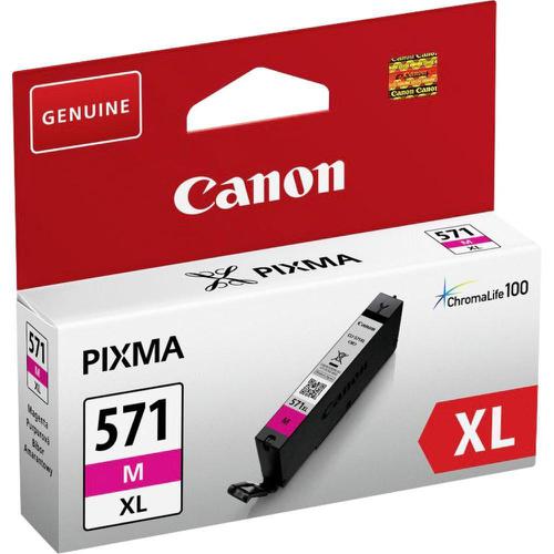 Canon CLI-571XL Ink Cartridge Page Life 400pp 11ml Magenta Ref 0333C001