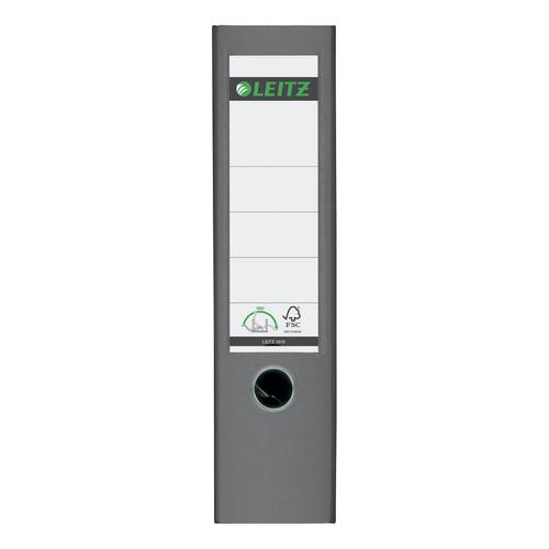 Leitz Lever Arch File Plastic 80mm Spine A4 Grey Ref 10101085 [Pack 10] 320623 Buy online at Office 5Star or contact us Tel 01594 810081 for assistance