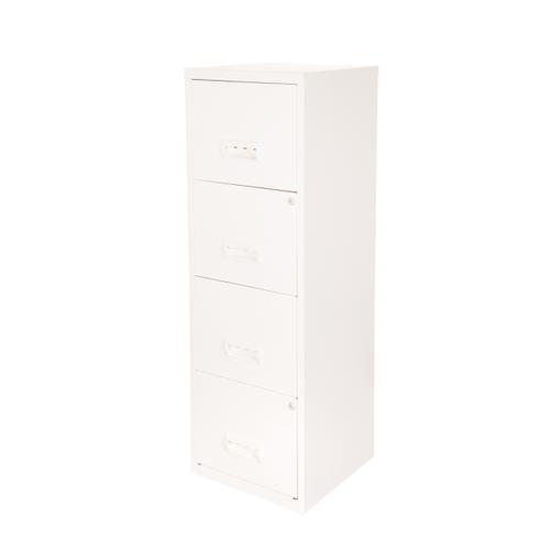 Pierre Henry Maxi Filing Cabinet 4 Drawer A4 White Ref 095044