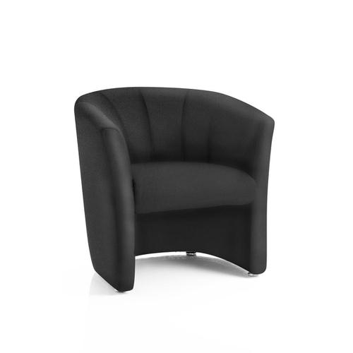 Trexus Tub Arm Chair Black 450x480x460mm Ref BR000099