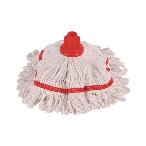 Robert Scott & Sons Hygiemix T1 Socket Cotton & Synthetic Colour-coded Mop 250g Red Ref MHH250R