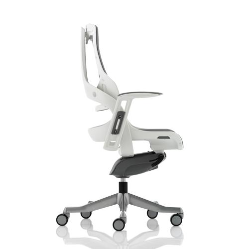 Adroit Zure Executive Chair With Arms Elastomer Gel Grey Ref EX000112