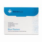 Dependaplast Blue Plasters Assorted [Each Box of 100] Reliance Medical