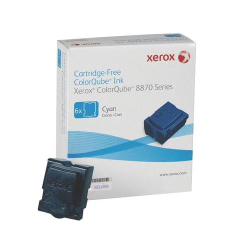 Xerox Solid Ink Sticks Page Life 17300pp Cyan Ref 108R00954 [Pack 6]