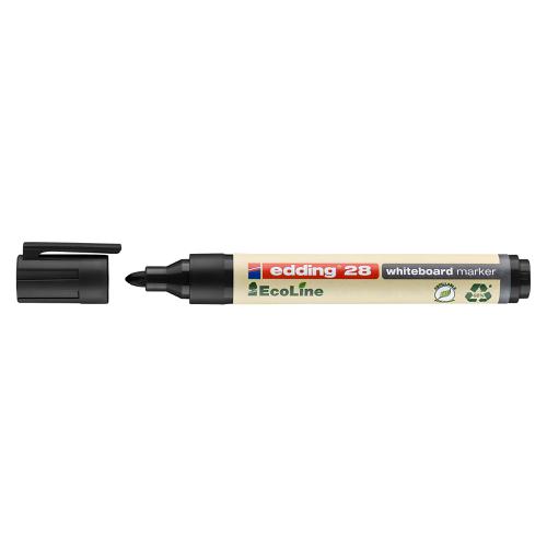 Edding e-28 EcoLine Whiteboard Marker Bullet Tip Assorted Ref 4-28-4 [Pack 4] 158776 Buy online at Office 5Star or contact us Tel 01594 810081 for assistance
