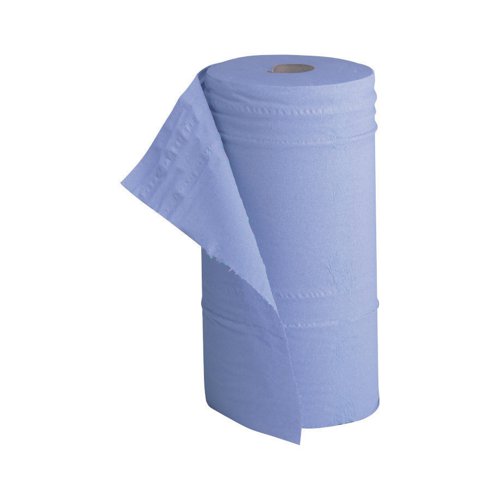 5 Star Couch Roll 2 Ply Blue 10in Each