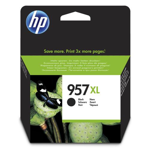 Hewlett Packard [HP] No.957XL Ink Cartridge High Yield 3000pp 63.5ml Black Ref L0R40AE