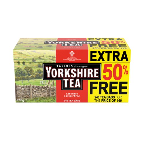 Yorkshire Tea Bags Ref 0403387 [Pack 240]  159842