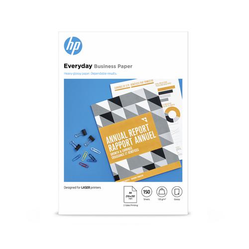 Hewlett Packard Laser Photo Paper Glossy A4 120gsm Ref 7MV82A [150 sheets] 160027 Buy online at Office 5Star or contact us Tel 01594 810081 for assistance
