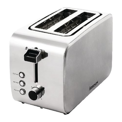 Igenix Toaster 2 Slices Stainless Steel Ig3202 850W Silver