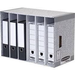 Bankers Box System Fastfold Shell File Store Module Grey 580 (W) X 290 (D) X 400 (H) Mm