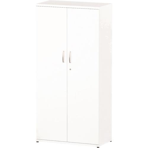 Trexus Office High Cupboard 800x400x1600mm 3 Shelves White Ref S00011