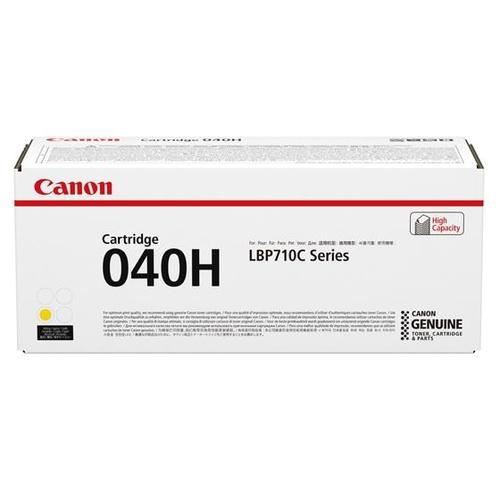 Canon 040H Laser Toner Cartridge High Yield Page Life 10000pp Yellow Ref 0455C001