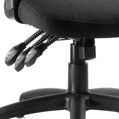 Sonix Galaxy Task Operator Chair With Arms Fabric Black Ref OP000064