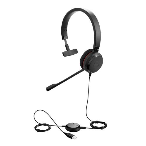 Jabra EVOLVE 30 II Mono USB Headset With Noise Cancelling Microphone Ref 5393-823-309 Jabra