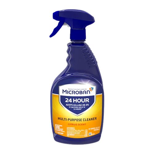 Professional Microban Disinfectant Bathroom Cleaner Citrus 750ml