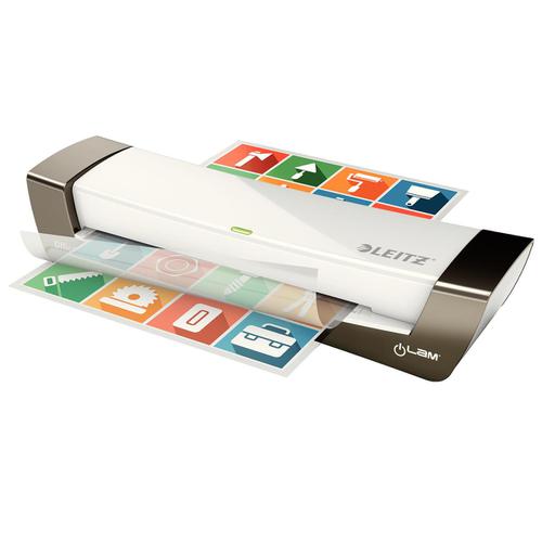 Leitz iLam Office Laminator A4 Silver Ref 72511084 162915 Buy online at Office 5Star or contact us Tel 01594 810081 for assistance