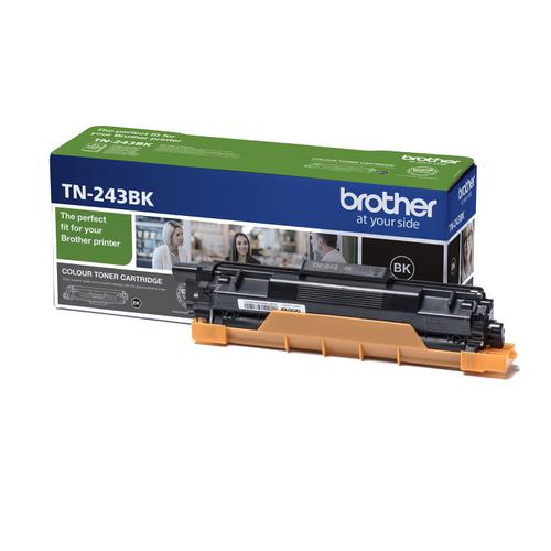Brother TN243BK Toner Cartridge Page Life 1000pp Black Ref TN243BK 163142 Buy online at Office 5Star or contact us Tel 01594 810081 for assistance