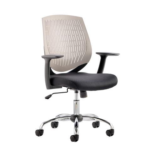 Trexus Dura Task Operator Chair With Arms Grey Ref OP000017
