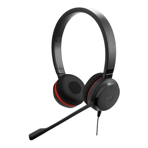 Jabra EVOLVE 30 II Duo USB Headset With Noise Cancelling Microphone Ref 5399-823-309 Jabra