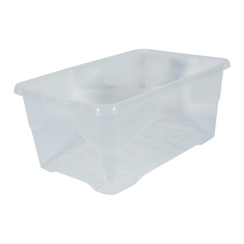 Strata Curve Box 42 Litre Clear Ref XW202B-CLR 164404 Buy online at Office 5Star or contact us Tel 01594 810081 for assistance
