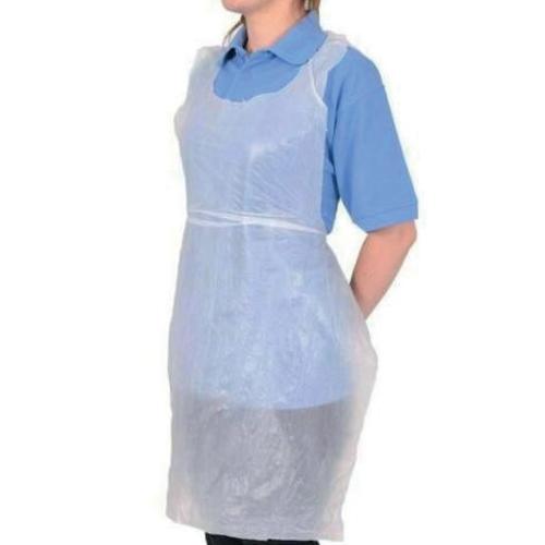 5 Star Facilities White Disposable Apron Flat Packed 660 x 1066mm [Pack 100]