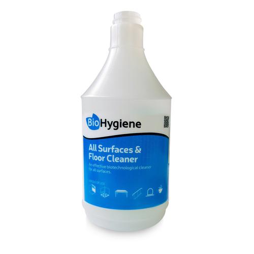 BioHygiene Screen Printed Washroom and Floor Cleaner Empty Trigger 750ml Bottle Ref BH200