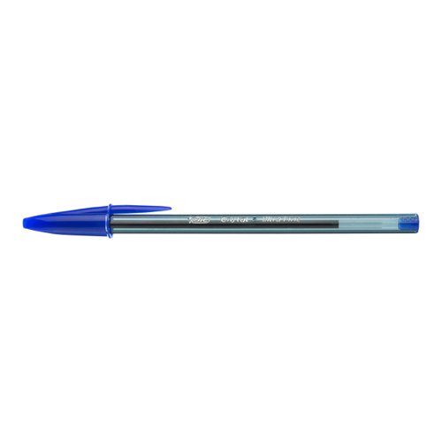 BIC Cristal Exact Ballpoint Pens Ultra Fine 0.7mm Tip Blue Ref 992605 [Pack 20]