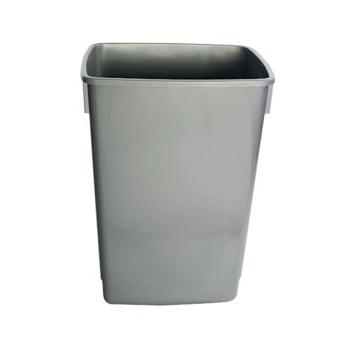 Addis Grey 54 Litre Recycling Bin Kit Base Metallic Ref 505574 [Pack 3] 