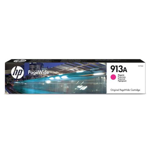 Hewlett Packard [HP] No.913A Inkjet PageWide Cartridge Page Life 3000pp 37ml Magenta Ref F6T78AE
