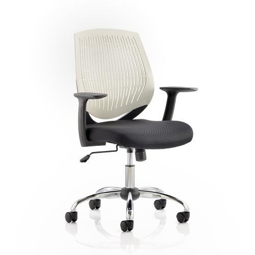 Trexus Dura Task Operator Chair With Arms White Ref OP000022