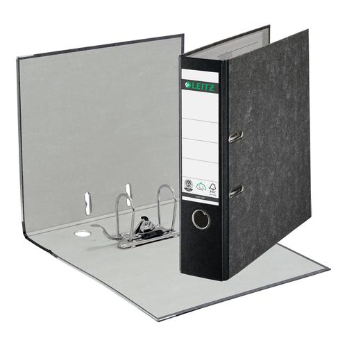 Leitz Standard Lever Arch File 80mm Spine Foolscap Black Ref 10821095 [Pack 10] 166928 Buy online at Office 5Star or contact us Tel 01594 810081 for assistance