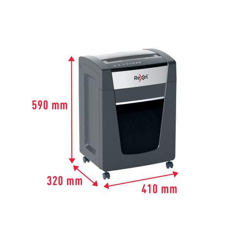 Rexel Momentum Extra P420+ Cross Cut Paper Shredder, Shreds 20 Sheets, Jam-Free, 30L Bin, 2021420XEU 167164 Buy online at Office 5Star or contact us Tel 01594 810081 for assistance