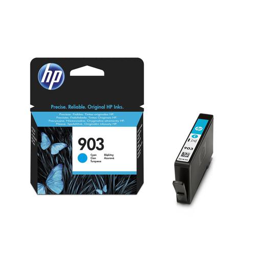 Hewlett Packard [HP] No.903 Inkjet Cartridge 4ml Page Life 315pp Cyan Ref T6L87AE