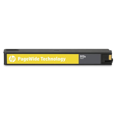 Hewlett Packard [HP] No.913A Inkjet PageWide Cartridge Page Life 3000pp 37ml Yellow Ref F6T79AE 167776 Buy online at Office 5Star or contact us Tel 01594 810081 for assistance