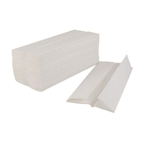 5 Star Facilities Flushable Hand Towel C-Fold 2-Ply 100 Towels Per Sleeve White Ref 1104015 [Pack 24]