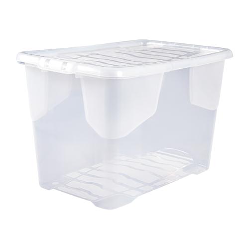 Strata Curve Box 65 Litre Clear Ref XW203B-CLR 168011 Buy online at Office 5Star or contact us Tel 01594 810081 for assistance