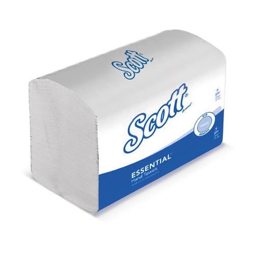Scott Essential Folded Hand Towels 210x200mm 340 Sheets per Sleeve Ref 6617 [Pack 15 Sleeves]