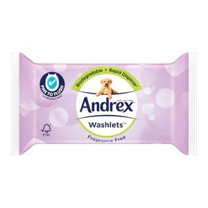 Andrex moist washlets 36's Fragrance free [Pack]