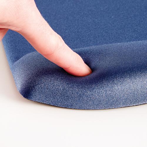 Fellowes PlushTouch Mousepad Wrist Support Blue- Microban 9387302 170457 Buy online at Office 5Star or contact us Tel 01594 810081 for assistance
