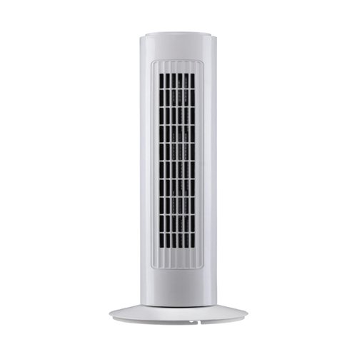 5 Star Facilities Tower Fan 90deg Oscillating 3-Speed 120-Minute Timer 40 Watts H812mm White