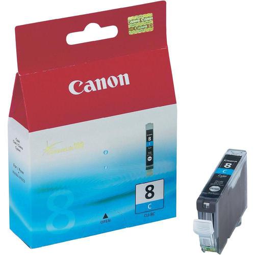 Canon CLI-8C Inkjet Cartridge Cyan Page Life 790pp 13ml Ref 0621B001 824216 Buy online at Office 5Star or contact us Tel 01594 810081 for assistance