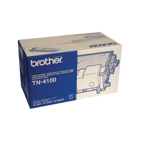 Brother Laser Toner Cartridge High Yield Page Life 7500pp Black Ref TN4100