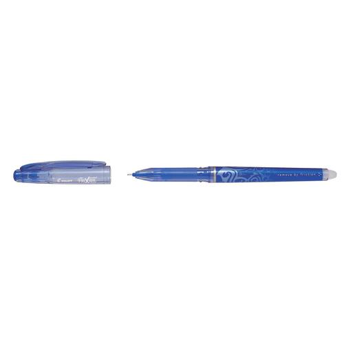 Pilot FriXion Point Hi-Tecpoint R/ball Pen Erasable 0.5mm Tip 0.25mm Line Blue Ref 227101203 [Pack 12]